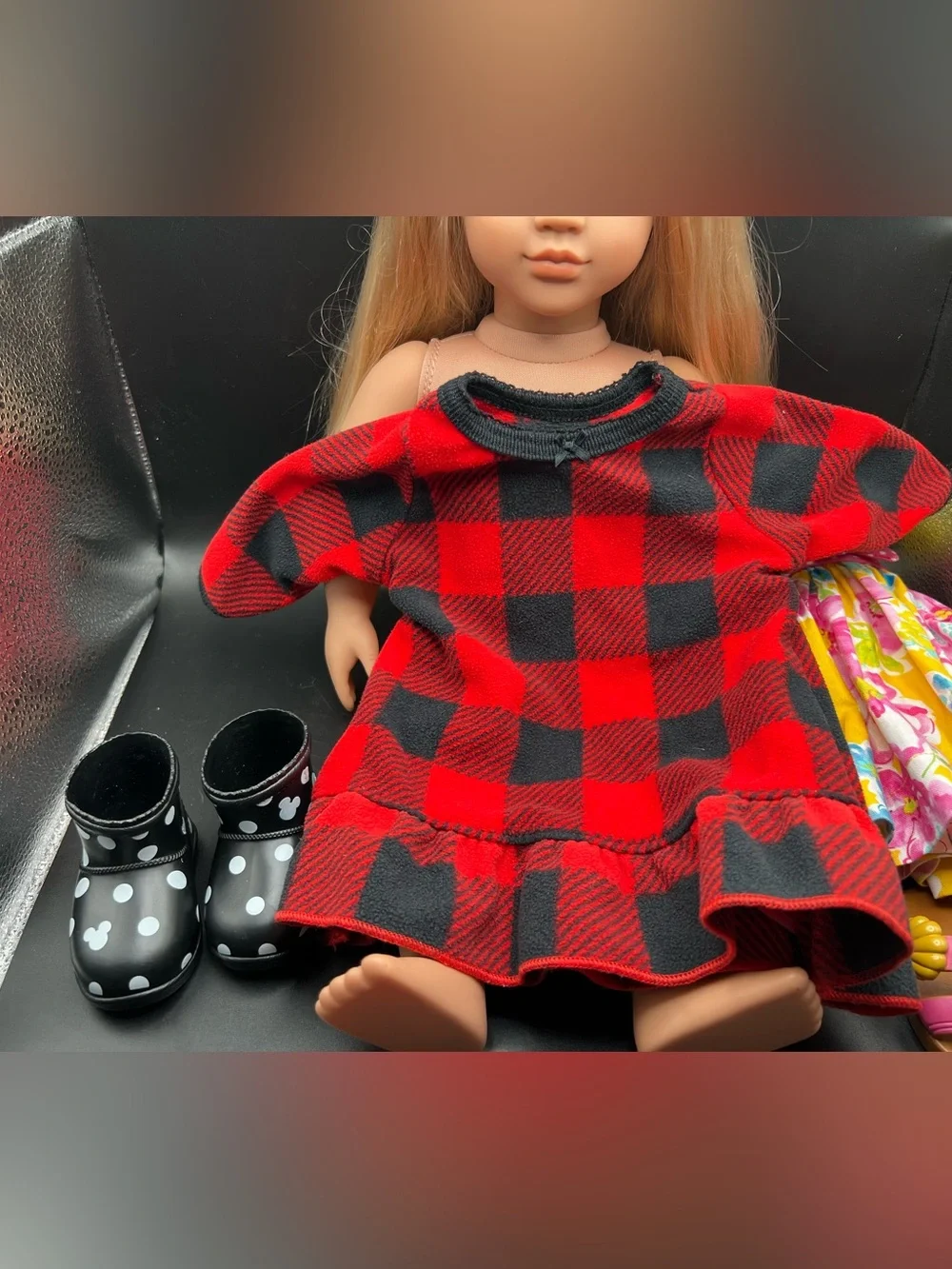 Our Generation 18” Doll Blonde Hair Blue Eyes Toy Extra Clothes Shoes